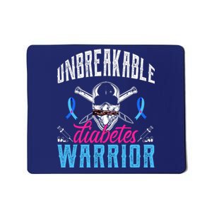 Unbreakable Diabetes Warrior Mousepad