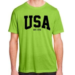 Usa Est 1776 Adult ChromaSoft Performance T-Shirt