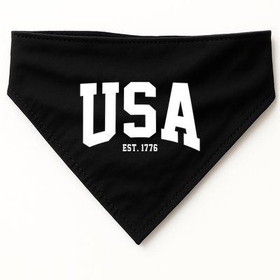 Usa Est 1776 USA-Made Doggie Bandana