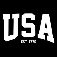 Usa Est 1776 Cooling Performance Crew T-Shirt