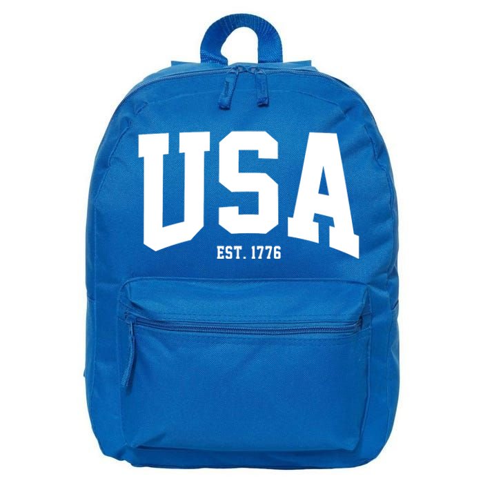 Usa Est 1776 16 in Basic Backpack