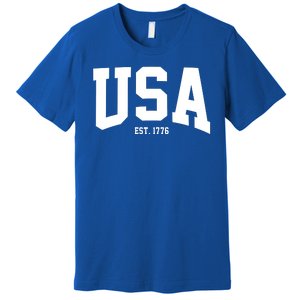 Usa Est 1776 Premium T-Shirt