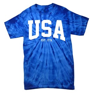 Usa Est 1776 Tie-Dye T-Shirt