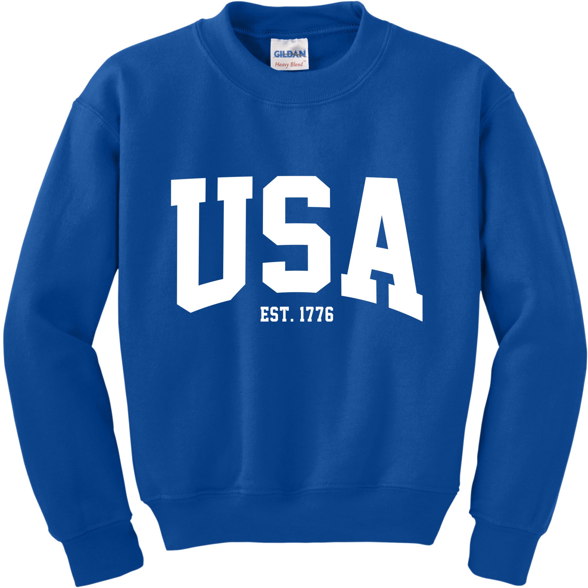 Usa Est 1776 Kids Sweatshirt