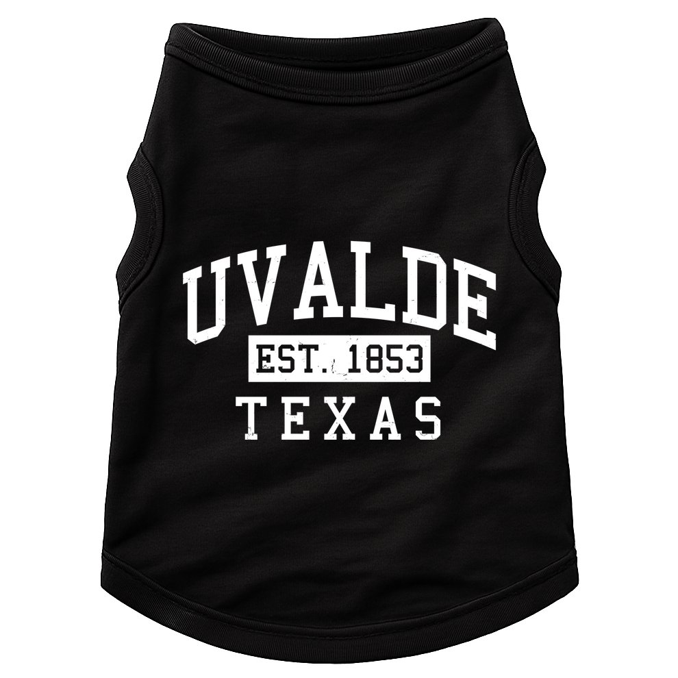 Uvalde EST 1853 Texas Doggie Tank
