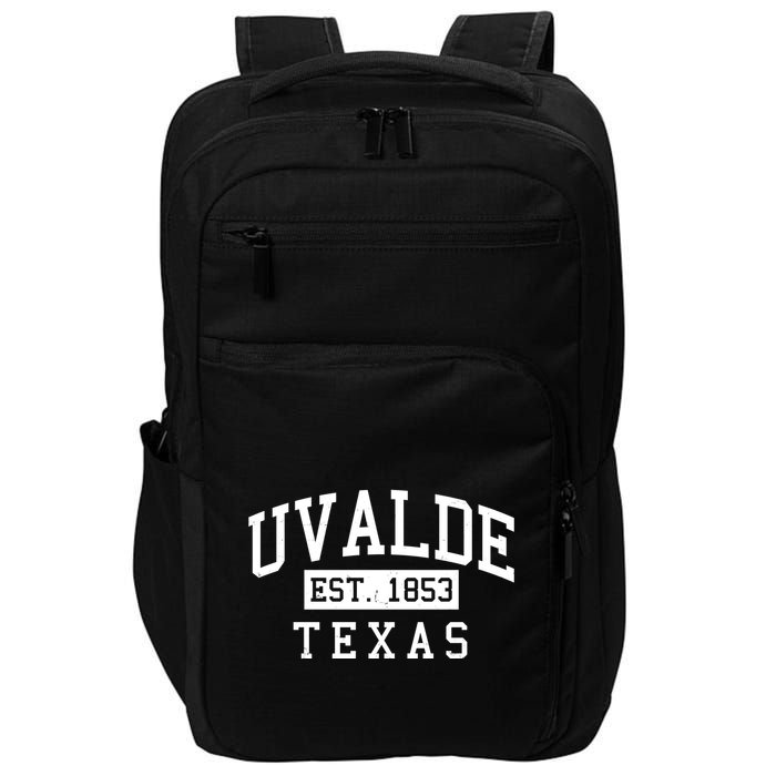 Uvalde EST 1853 Texas Impact Tech Backpack