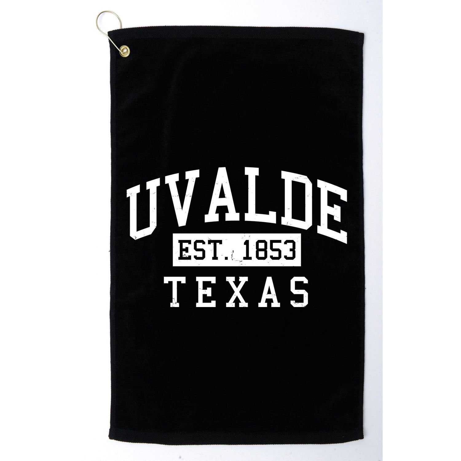 Uvalde EST 1853 Texas Golf Towel