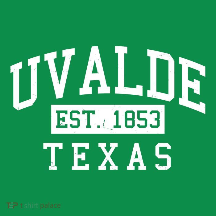 Uvalde EST 1853 Texas Poster
