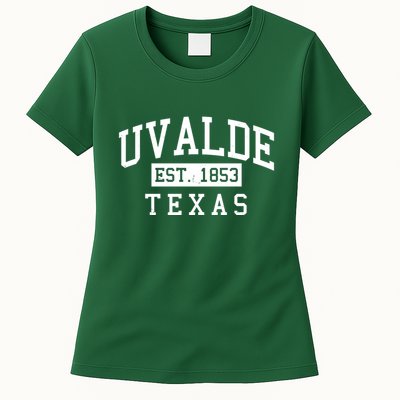 Uvalde EST 1853 Texas Womens T-Shirt