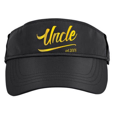Uncle Est 2008 Auntie New Niece Nephew Aunt Love Together Meaningful Gift Adult Drive Performance Visor