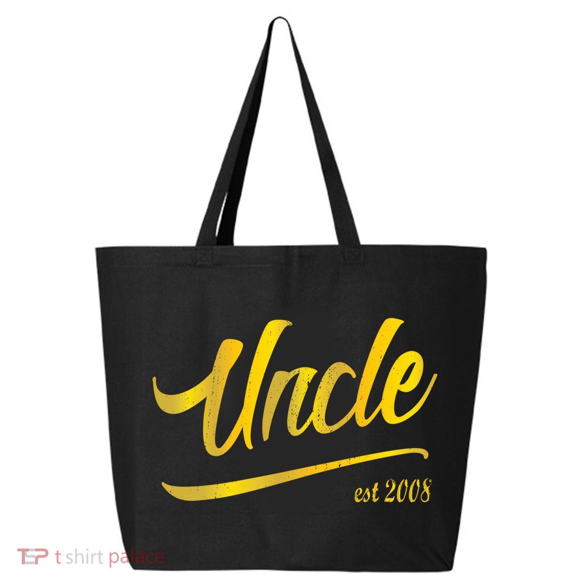 Uncle Est 2008 Auntie New Niece Nephew Aunt Love Together Meaningful Gift 25L Jumbo Tote