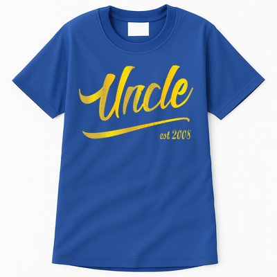 Uncle Est 2008 Auntie New Niece Nephew Aunt Love Together Meaningful Gift Tall T-Shirt