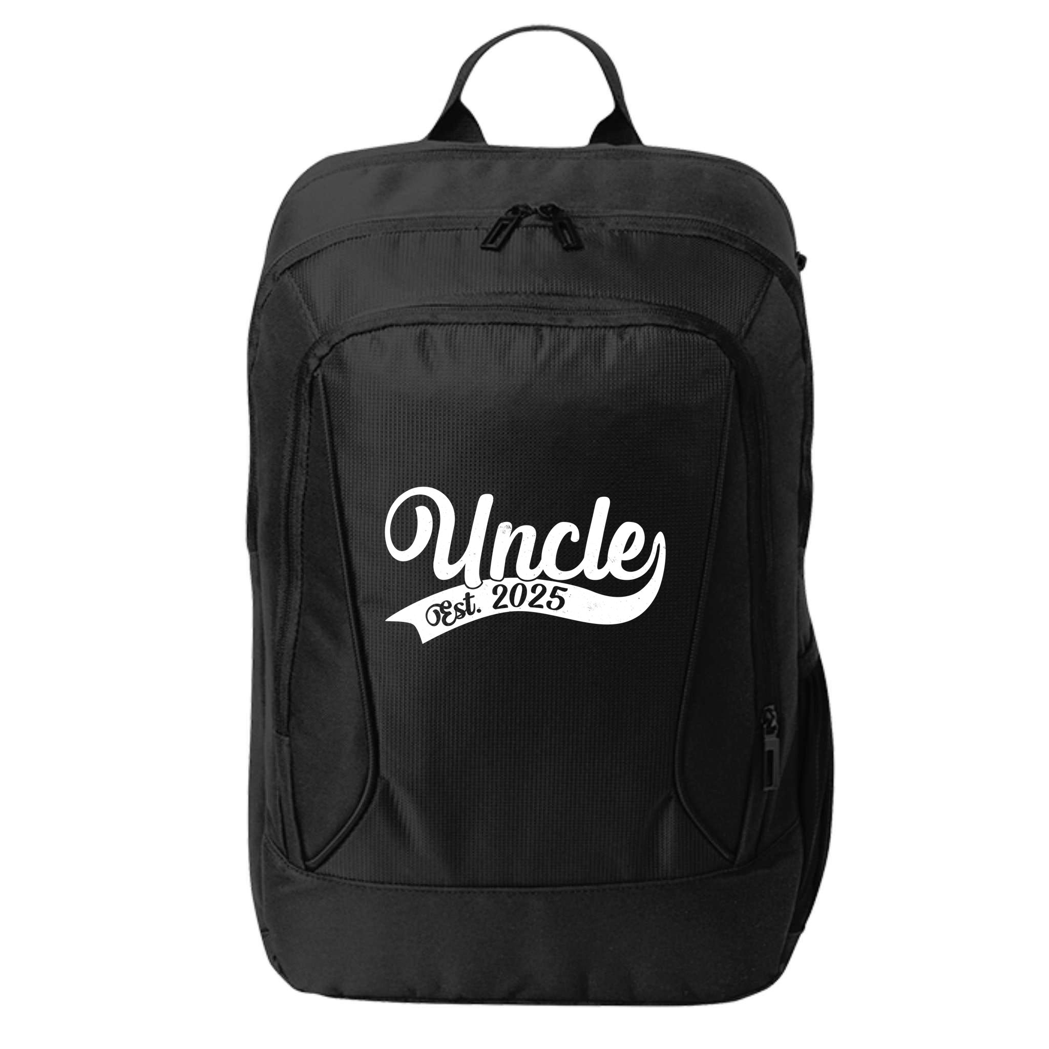 Uncle Est. 2025 New Baby Niece Nephew City Backpack