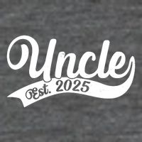 Uncle Est. 2025 New Baby Niece Nephew Tall T-Shirt