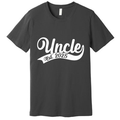 Uncle Est. 2025 New Baby Niece Nephew Premium T-Shirt