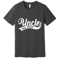 Uncle Est. 2025 New Baby Niece Nephew Premium T-Shirt