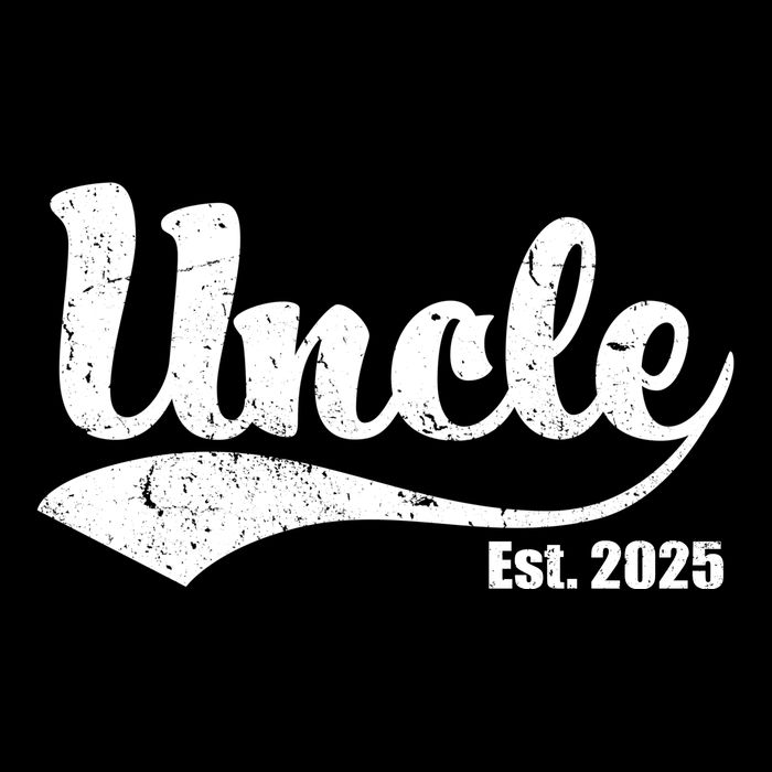 Uncle Est. 2025 Sporty Family Gift Ladies Long Sleeve Shirt