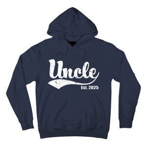 Uncle Est. 2025 Sporty Family Gift Tall Hoodie