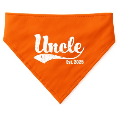 Uncle Est. 2025 Sporty Family Gift USA-Made Doggie Bandana
