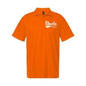 Uncle Est. 2025 Sporty Family Gift Softstyle Adult Sport Polo