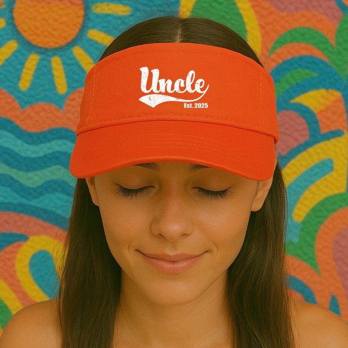 Uncle Est. 2025 Sporty Family Gift Visor