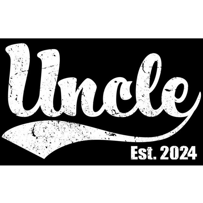 Uncle Est. 2024 Sporty Family Gift Bumper Sticker