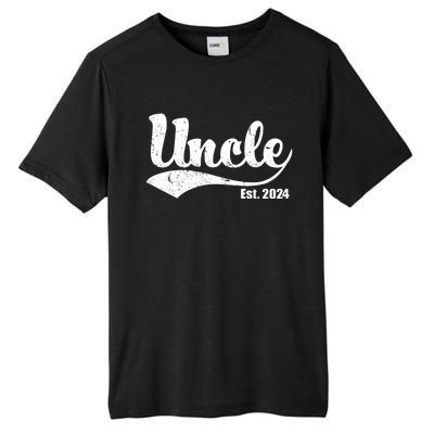 Uncle Est. 2024 Sporty Family Gift Tall Fusion ChromaSoft Performance T-Shirt