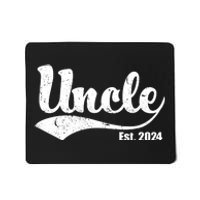 Uncle Est. 2024 Sporty Family Gift Mousepad