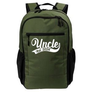 Uncle Est. 2024 New Baby Niece Nephew Daily Commute Backpack