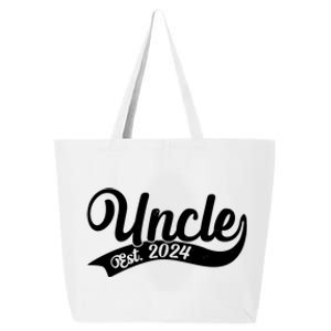 Uncle Est. 2024 New Baby Niece Nephew 25L Jumbo Tote