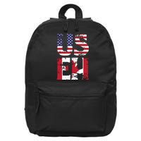 US EH American Canadian Funny Meme Quote 16 in Basic Backpack