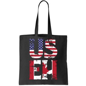 US EH American Canadian Funny Meme Quote Tote Bag