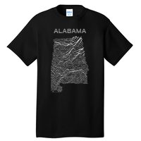 Unknown Elevations Alabama Tall T-Shirt