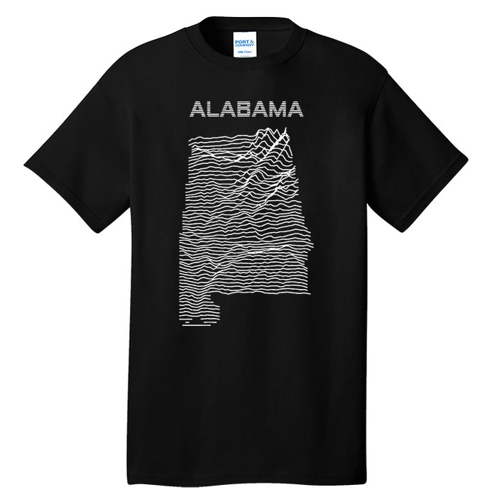 Unknown Elevations Alabama Tall T-Shirt