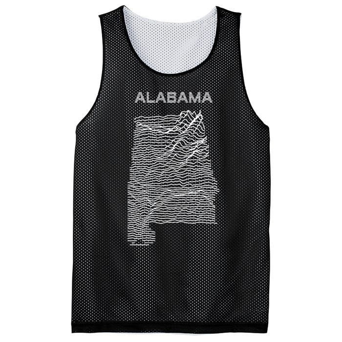 Unknown Elevations Alabama Mesh Reversible Basketball Jersey Tank