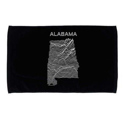 Unknown Elevations Alabama Microfiber Hand Towel