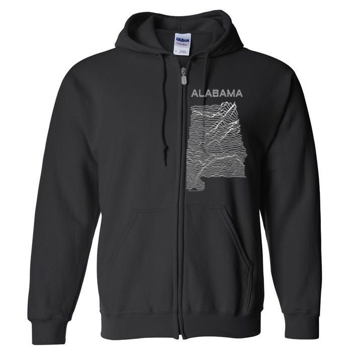 Unknown Elevations Alabama Full Zip Hoodie