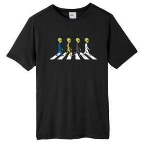 Ufo Extraterrestrial Crossing Alien Tall Fusion ChromaSoft Performance T-Shirt