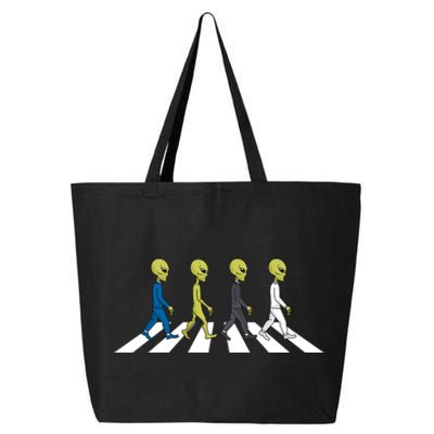 Ufo Extraterrestrial Crossing Alien 25L Jumbo Tote