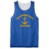 Uss Enterprise Cvnmeaningful Gift65 Aircraft Carrier Veteran Veterans Day Cute G Mesh Reversible Basketball Jersey Tank