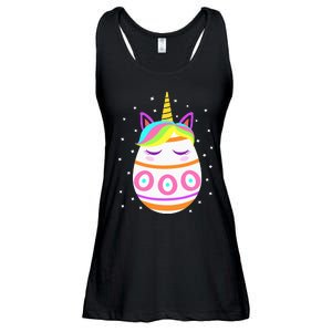 Unicorn Easter Day Ladies Essential Flowy Tank