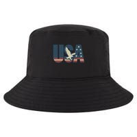 USA Eagle Emblem Cool Comfort Performance Bucket Hat