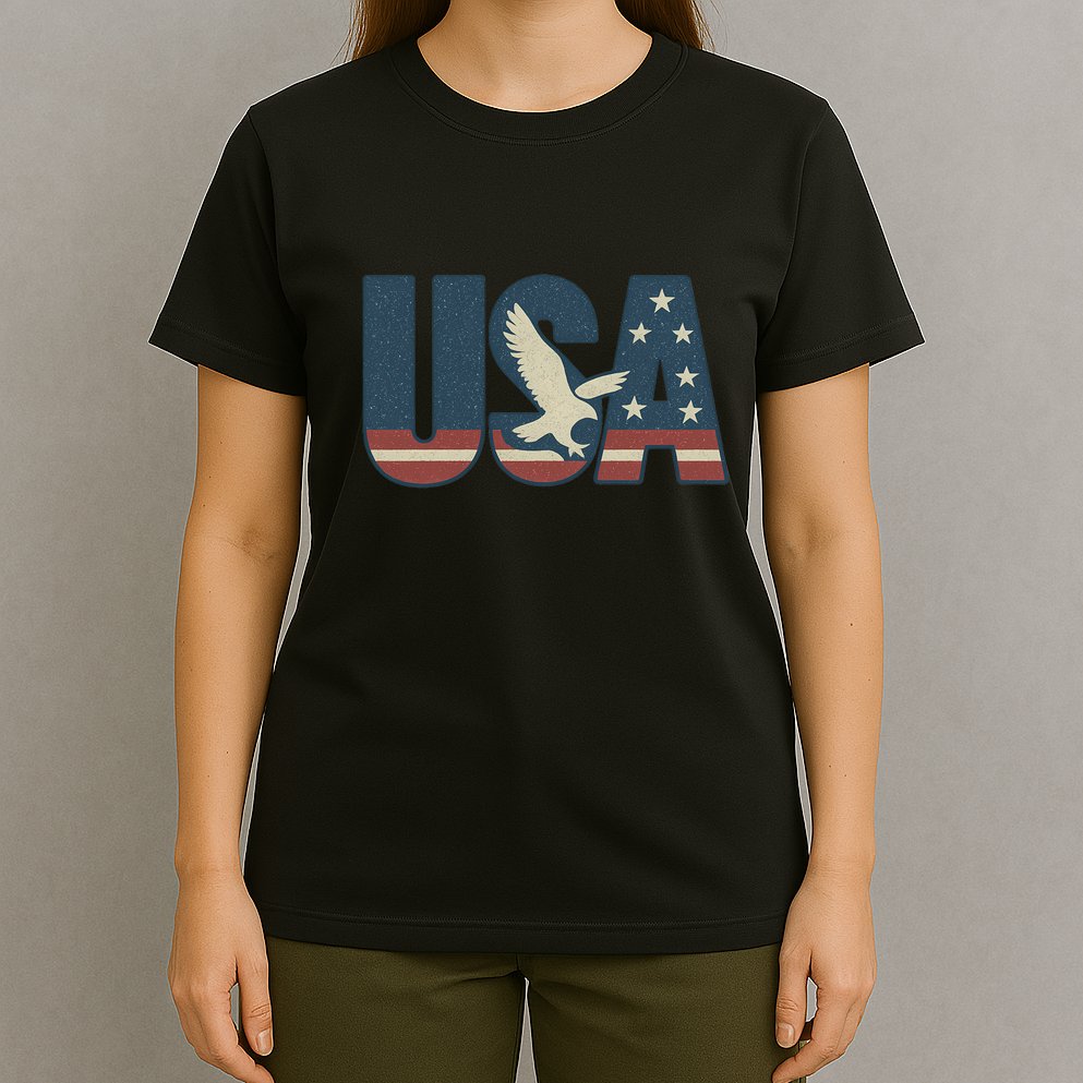 USA Eagle Emblem T-Shirt
