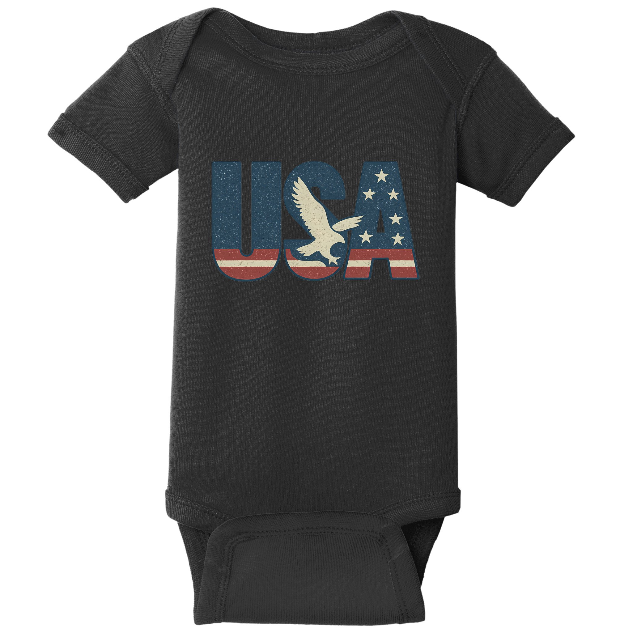 USA Eagle Emblem Baby Bodysuit