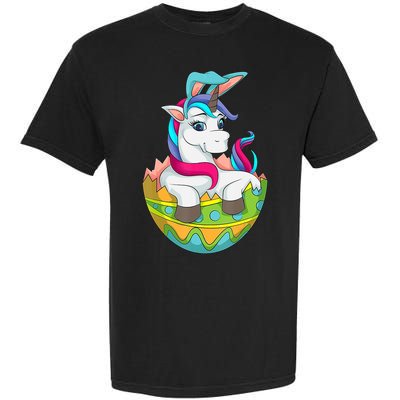 Unicorn Easter Egg Garment-Dyed Heavyweight T-Shirt