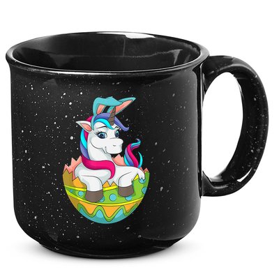 Unicorn Easter Egg 15oz Campfire Ceramic Mug