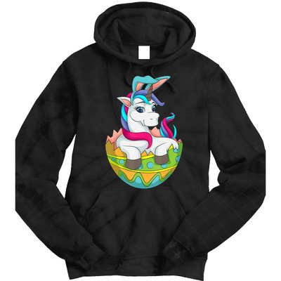Unicorn Easter Egg Tie Dye Hoodie