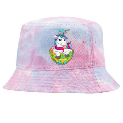 Unicorn Easter Egg Tie-Dyed Bucket Hat