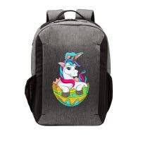 Unicorn Easter Egg Vector Backpack