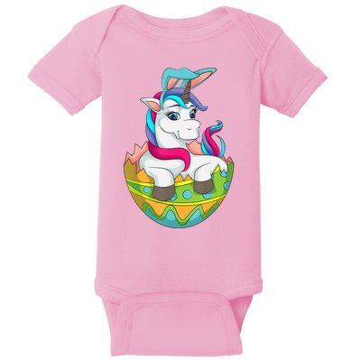 Unicorn Easter Egg Baby Bodysuit